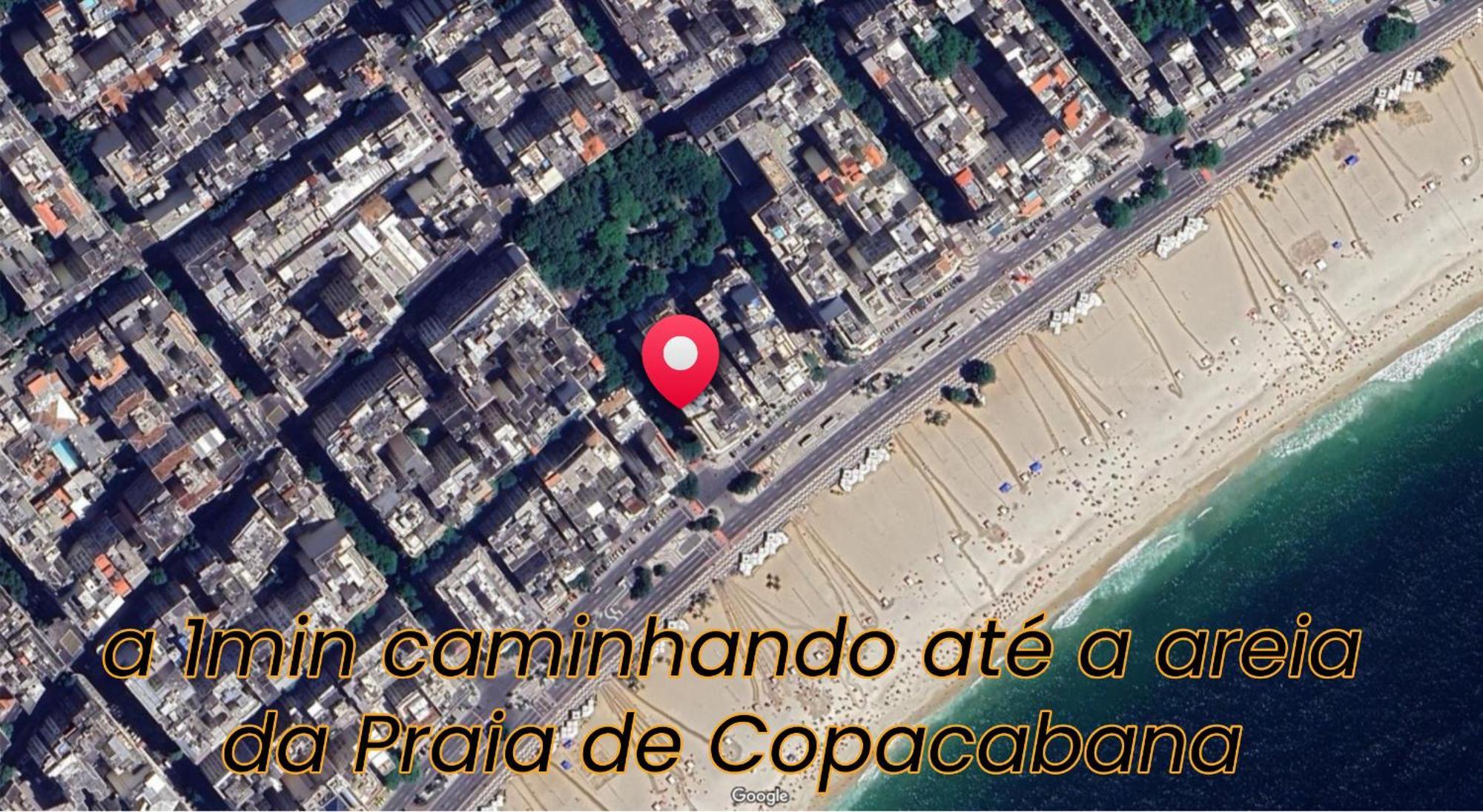 Excelente Apartamento A 1Min Da Praia De Copacabana Рио де Жанейро Екстериор снимка